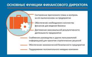 Финансовый директор – кто это такой, функции, права, должностные обязанности, ответственность и важность роли