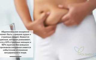 Абдоминальное ожирение. Причины, симптомы, диагностика и лечение патологии у взрослых