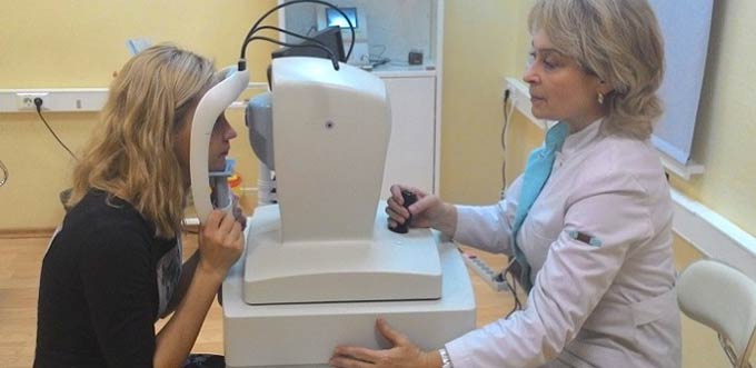 проверка зрения