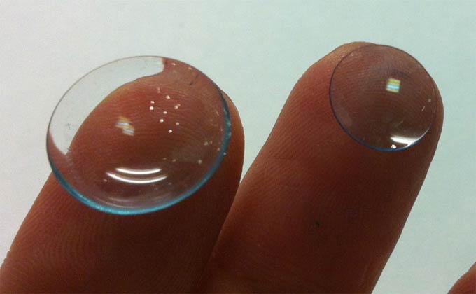 размер жестких линз и мягких