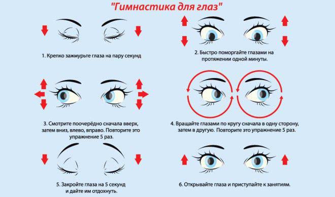 гимнастика для глаз
