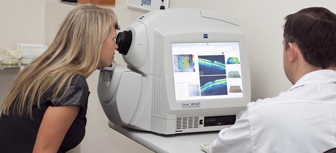 когерентная томография при глаукоме