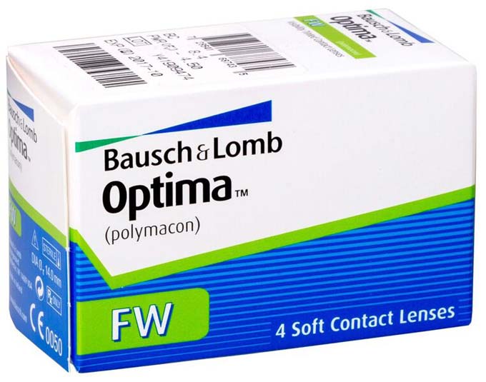 контактные линзы optima fw
