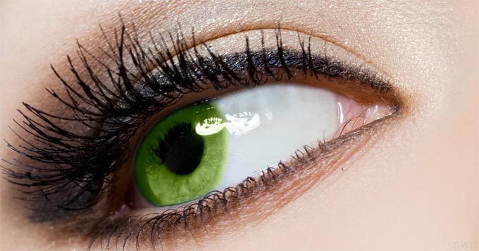 зеленые глаза