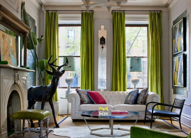 Шторы эклектика