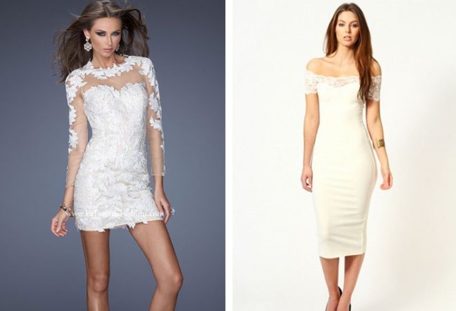 белое платье 10