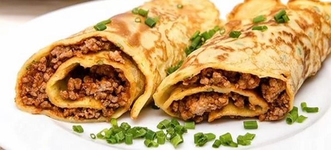 блины фаршированные мясом рецепт