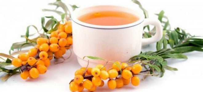 чай с облепихой и имбирем рецепт