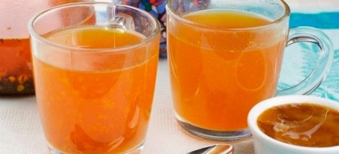 чай с облепихой и медом