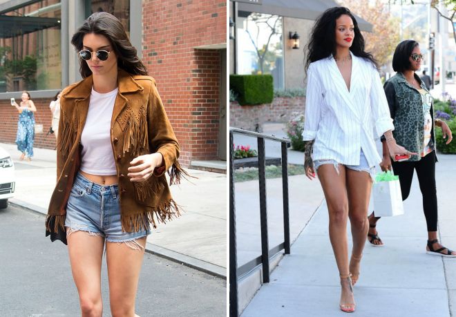 летние джинсовые шорты