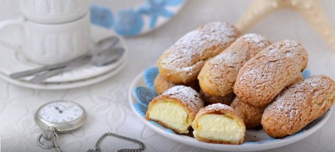 эклеры с кракелюром