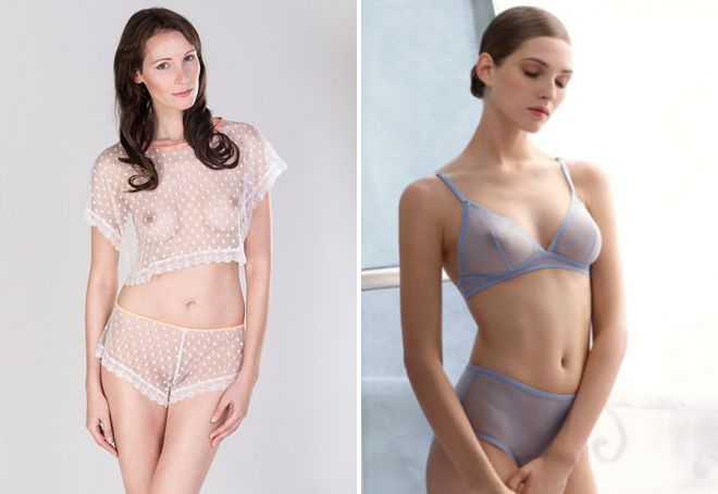 эротическое прозрачное нижнее белье