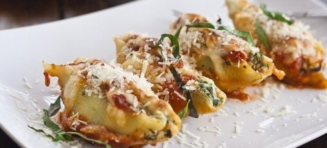 фаршированные макароны рецепт