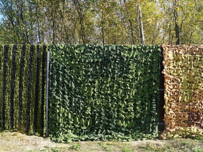 использование маскировочной сетки использование маскировочной сетки