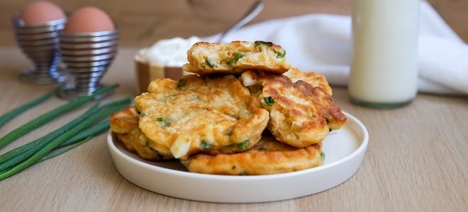 фото10 ленивые пирожки с зеленым луком