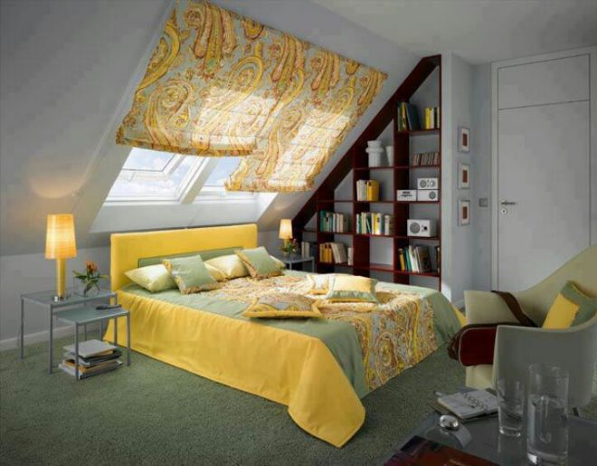 оформление окон в мансарде шторами оформление окон в мансарде шторами