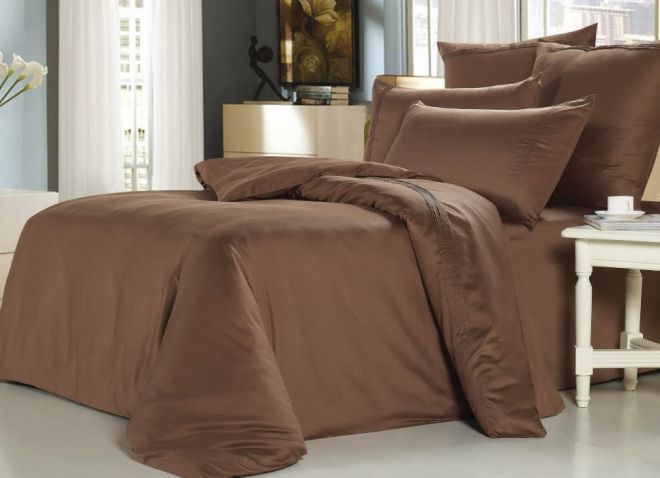 постельное белье шоколадного цвета постельное белье шоколадного цвета