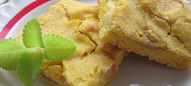 шарлотка из кукурузной муки шарлотка из кукурузной муки