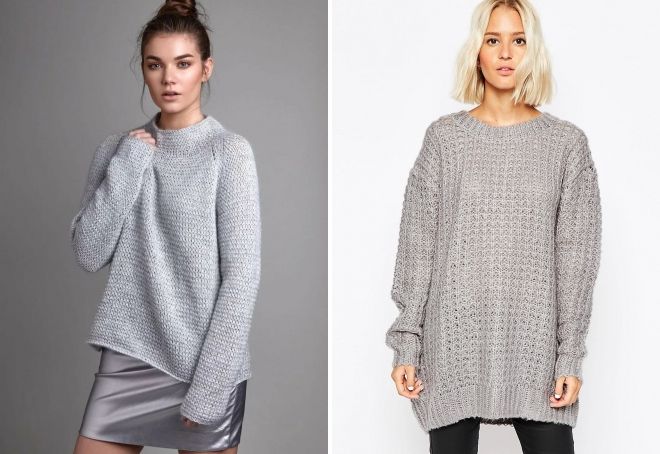 свитер серого цвета свитер серого цвета