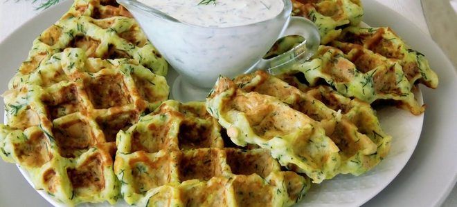 вафли из кабачка и рисовой муки вафли из кабачка и рисовой муки