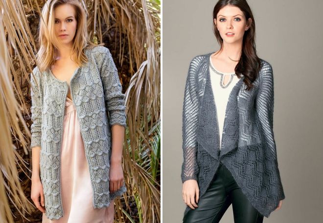 вязаный ажурный кардиган вязаный ажурный кардиган