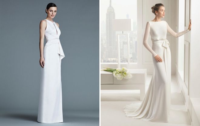 строгое свадебное платье строгое свадебное платье