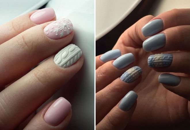 свитер на ногтях акриловой пудрой свитер на ногтях акриловой пудрой