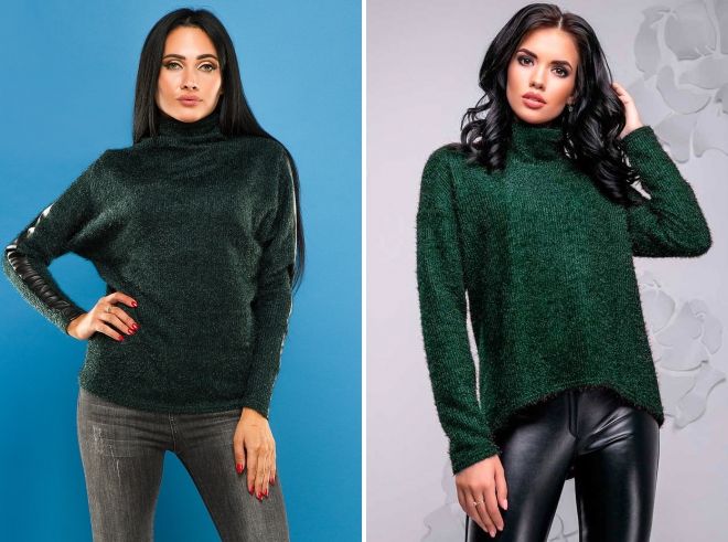 темно зеленый свитер темно зеленый свитер