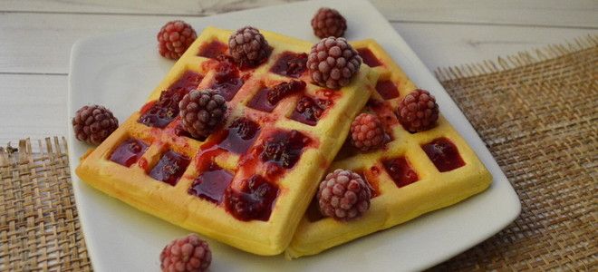 вафли из кукурузной муки вафли из кукурузной муки