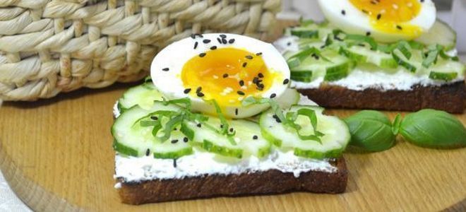 бутерброды с творожным сыром и огурцом бутерброды с творожным сыром и огурцом