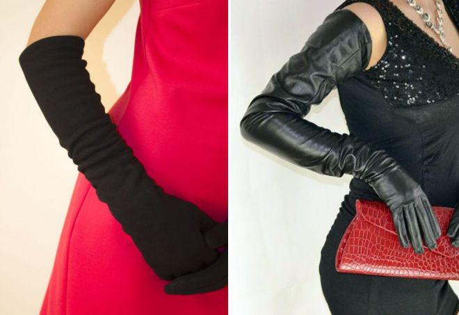 длинные женские перчатки длинные женские перчатки