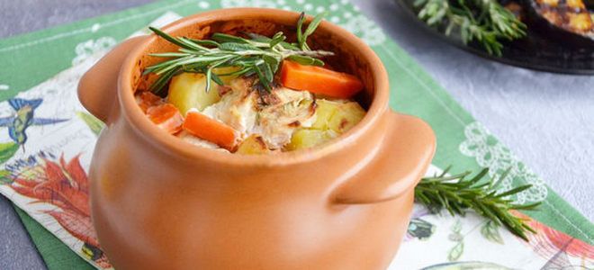 индейка в горшочке в духовке индейка в горшочке в духовке