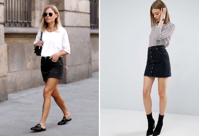 классическая черная юбка классическая черная юбка