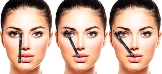 Коррекция формы бровей Коррекция формы бровей