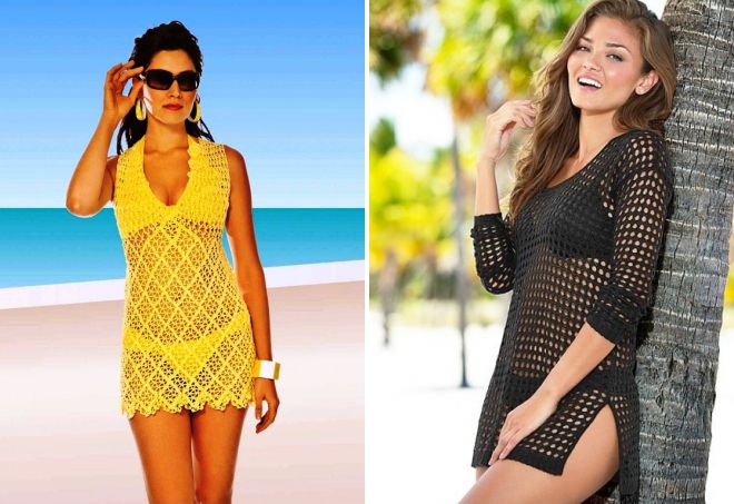 пляжное платье сетка пляжное платье сетка