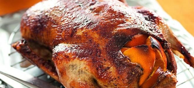 утка в апельсинах запеченная в духовке утка в апельсинах запеченная в духовке