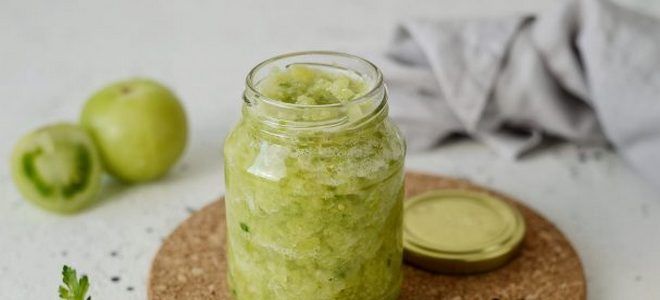 хреновина из зеленых помидор хреновина из зеленых помидор