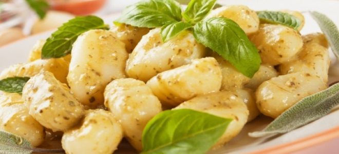 картофельные ньокки картофельные ньокки