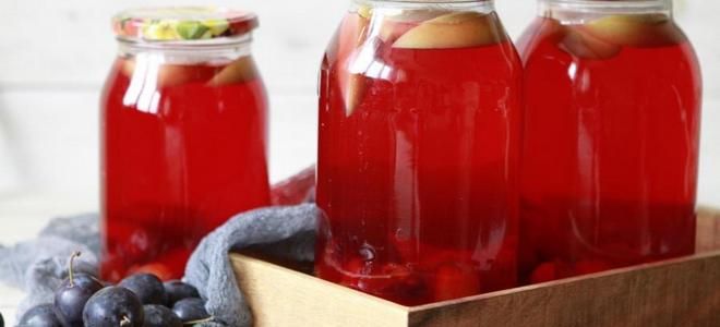 компот из сливы на зиму с пряностями компот из сливы на зиму с пряностями