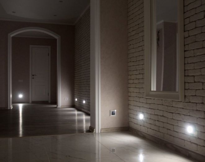 подсветка пола в коридоре подсветка пола в коридоре