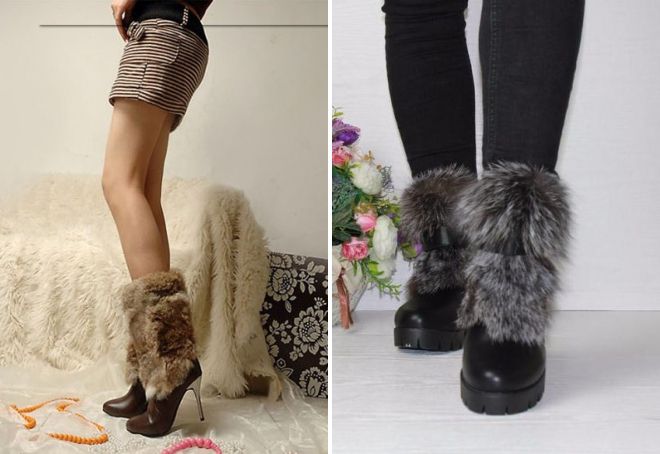 сапоги с мехом снаружи сапоги с мехом снаружи