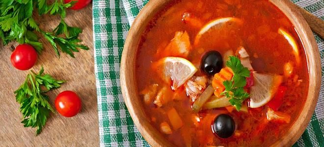 рецепт солянки в мультиварке рецепт солянки в мультиварке