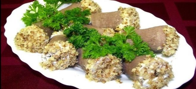 рулетики из говяжьего языка рулетики из говяжьего языка