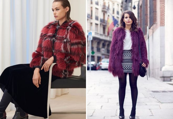 Шубка из искусственного меха Шубка из искусственного меха