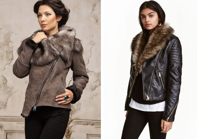 женская косуха с мехом женская косуха с мехом