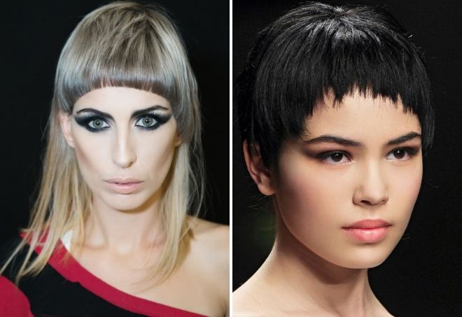 короткая челка аркой короткая челка аркой