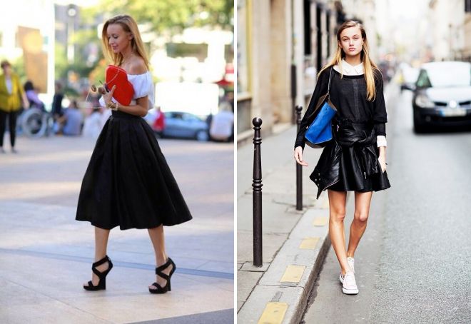 модные черные юбки 2017 модные черные юбки 2017