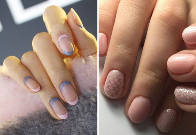 нежный дизайн на короткие ногти нежный дизайн на короткие ногти