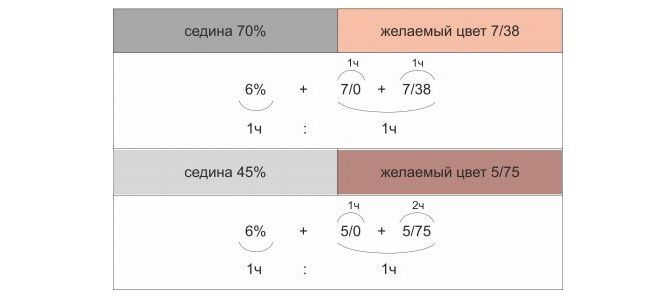 Окрашивание седых волос технология Окрашивание седых волос технология