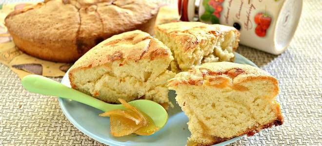 фото15 шарлотка с вареньем в духовке